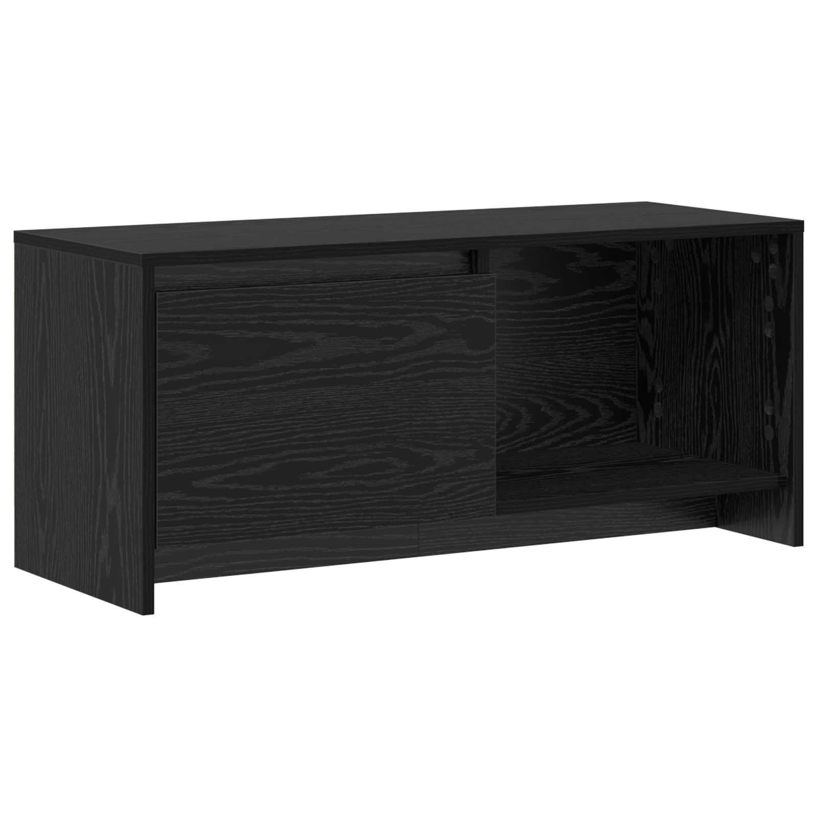 TV skapju komplekts Melns ozols 90 x 35 x 40 cm