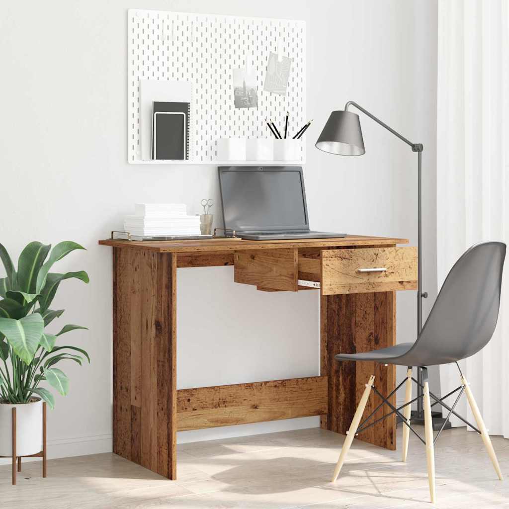 Table Old wood 100 x 50 x 76 cm Treated wood