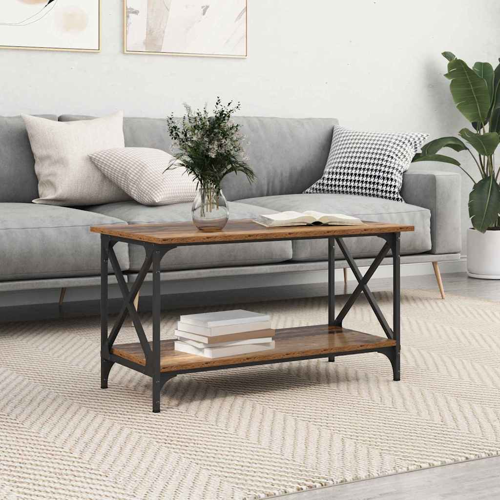 Kafijas galdiņš Sena mediena 80 x 45 x 45,5 cm Apstrādāta koksne