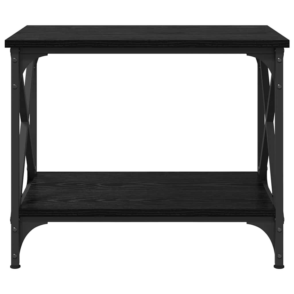 Side table black oak