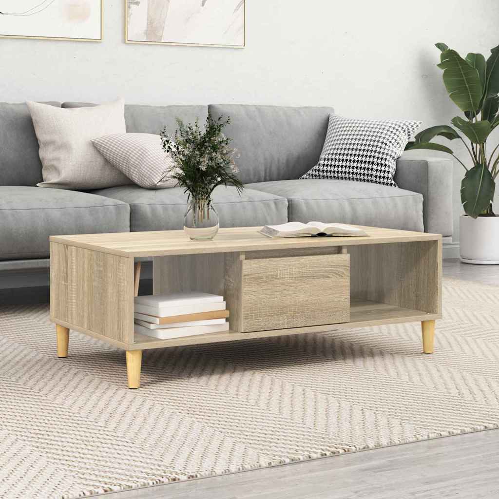 Coffee table Sonoma oak 103.5 x 60 x 35 cm
