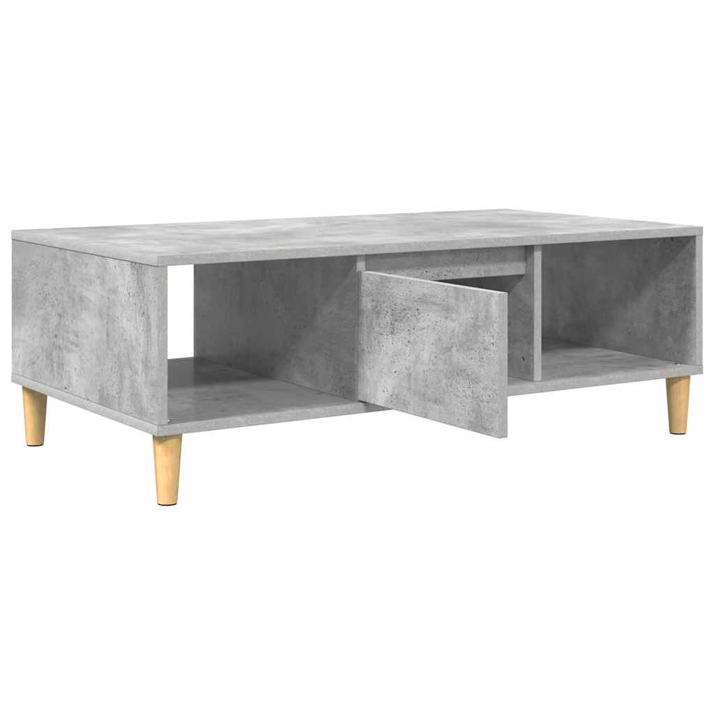 Kavos staliukas Betono pilka 103.5 x 60 x 35 cm