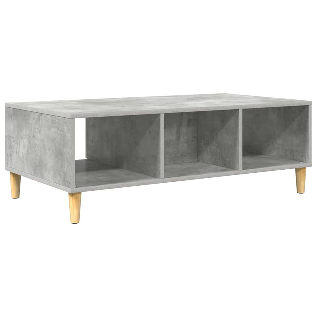 Kavos staliukas Betono pilka 103.5 x 60 x 35 cm