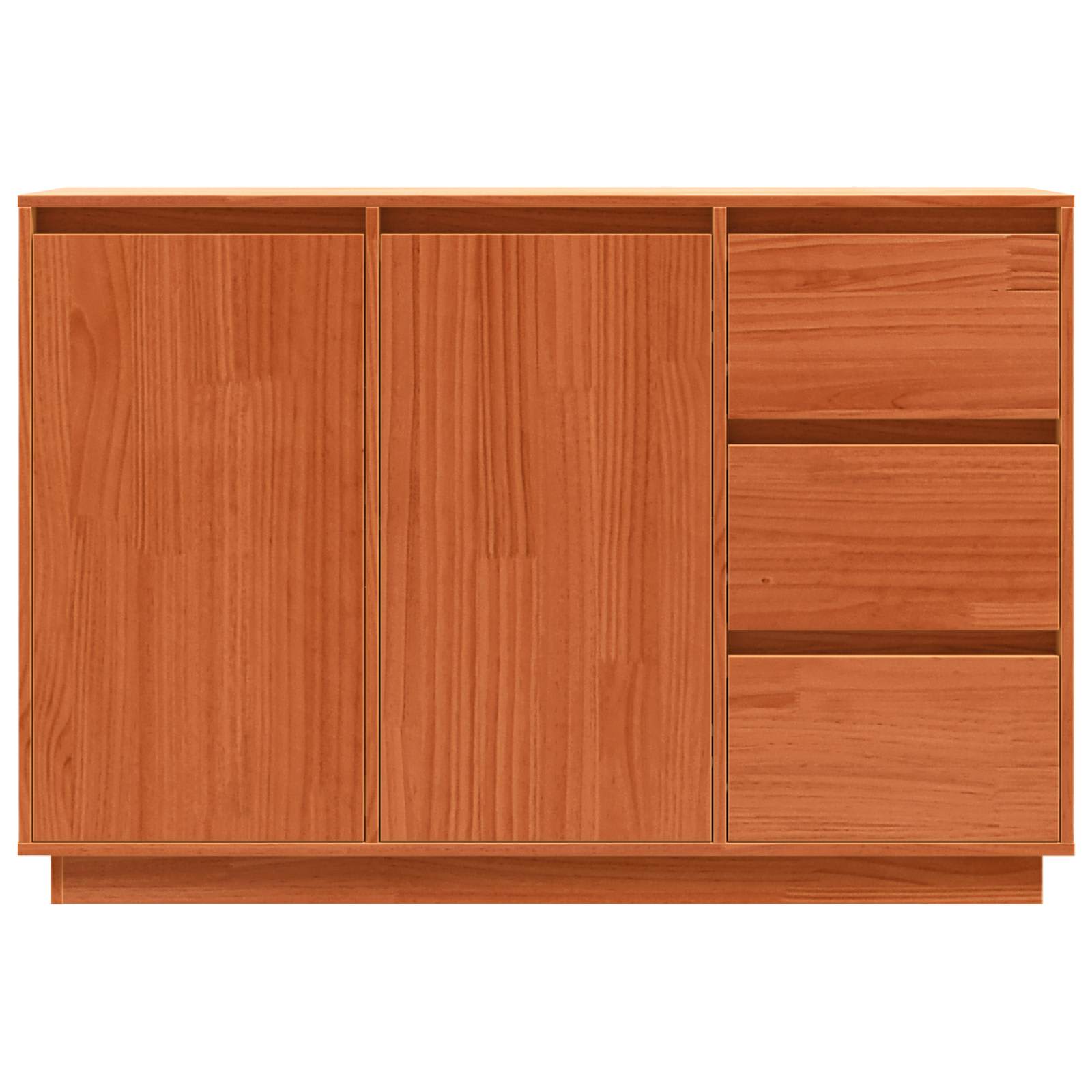 Kabalas Rudas ąžuolas 111 x 34 x 75 cm Kietos pušies mediena