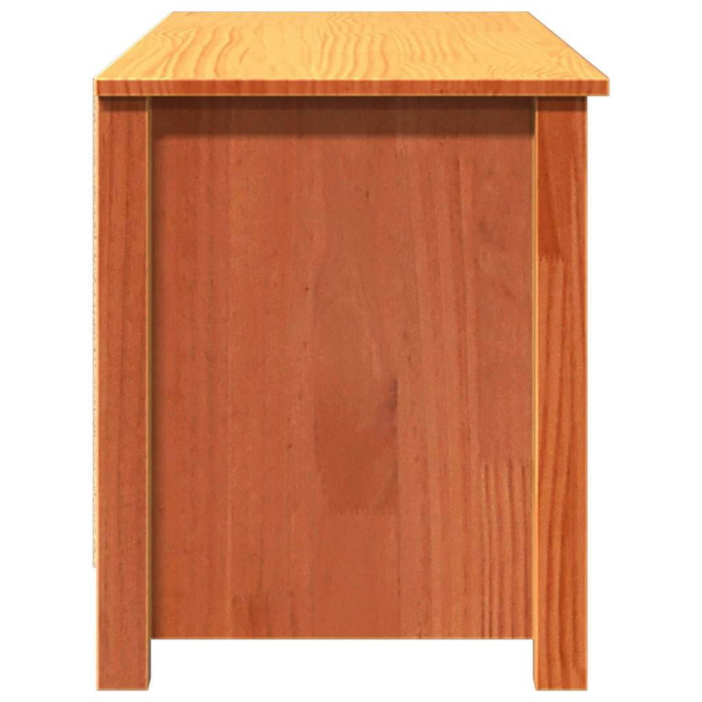 Laikymo suolas su lentyna Vaško ruda 110 x 38 x 45,5 cm