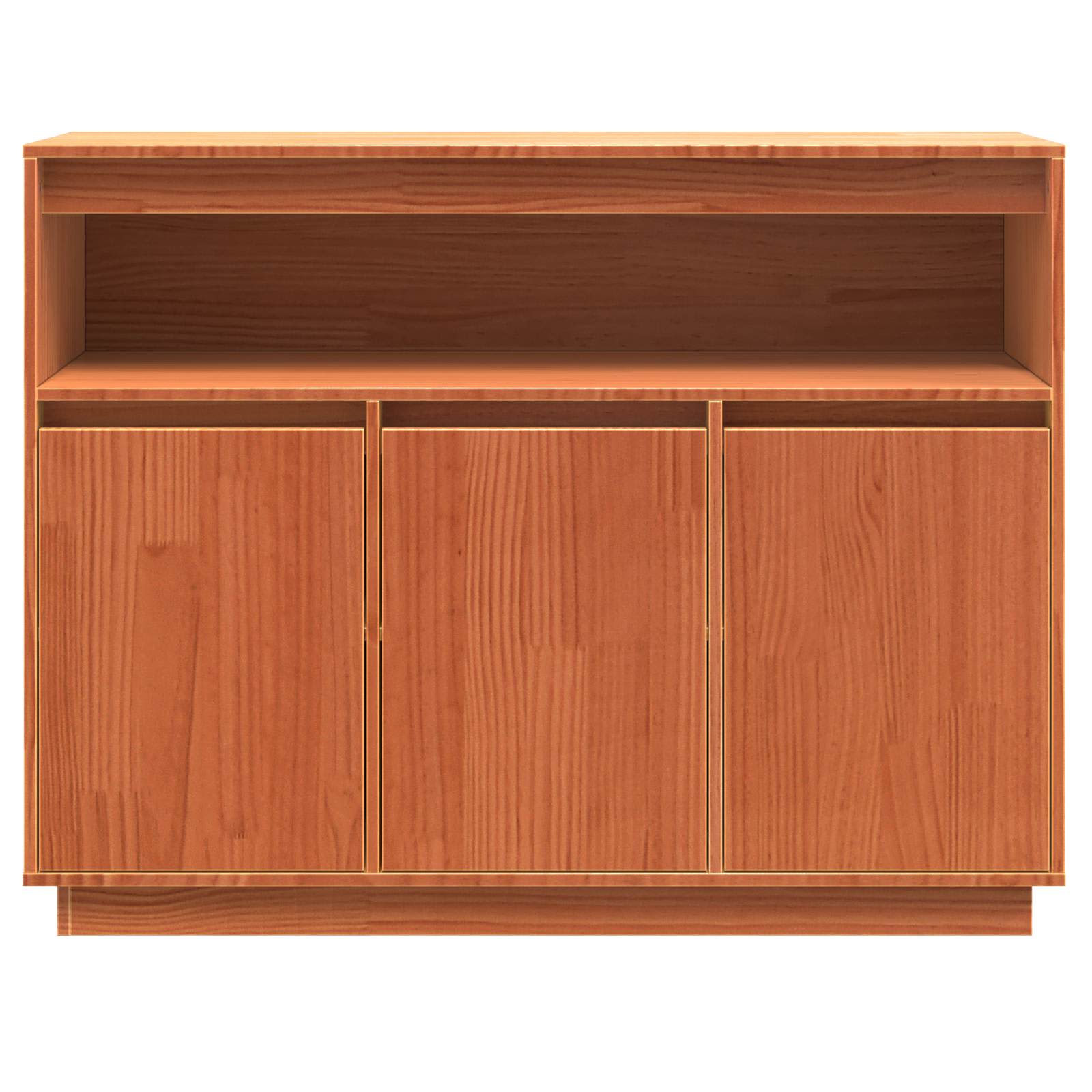 Kabalas Vaško ruda 104,5 x 34 x 80 cm Kietos pušies mediena