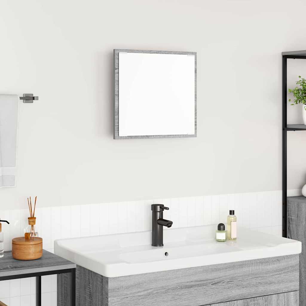 LED vannasistabas spogulis Pelēks Sonoma 40 x 8.5 x 37 cm