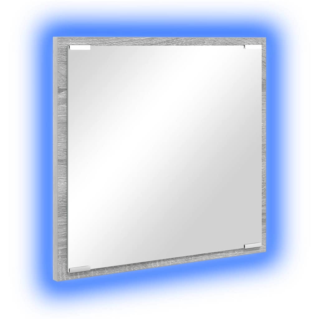 LED vannasistabas spogulis Pelēks Sonoma 40 x 8.5 x 37 cm