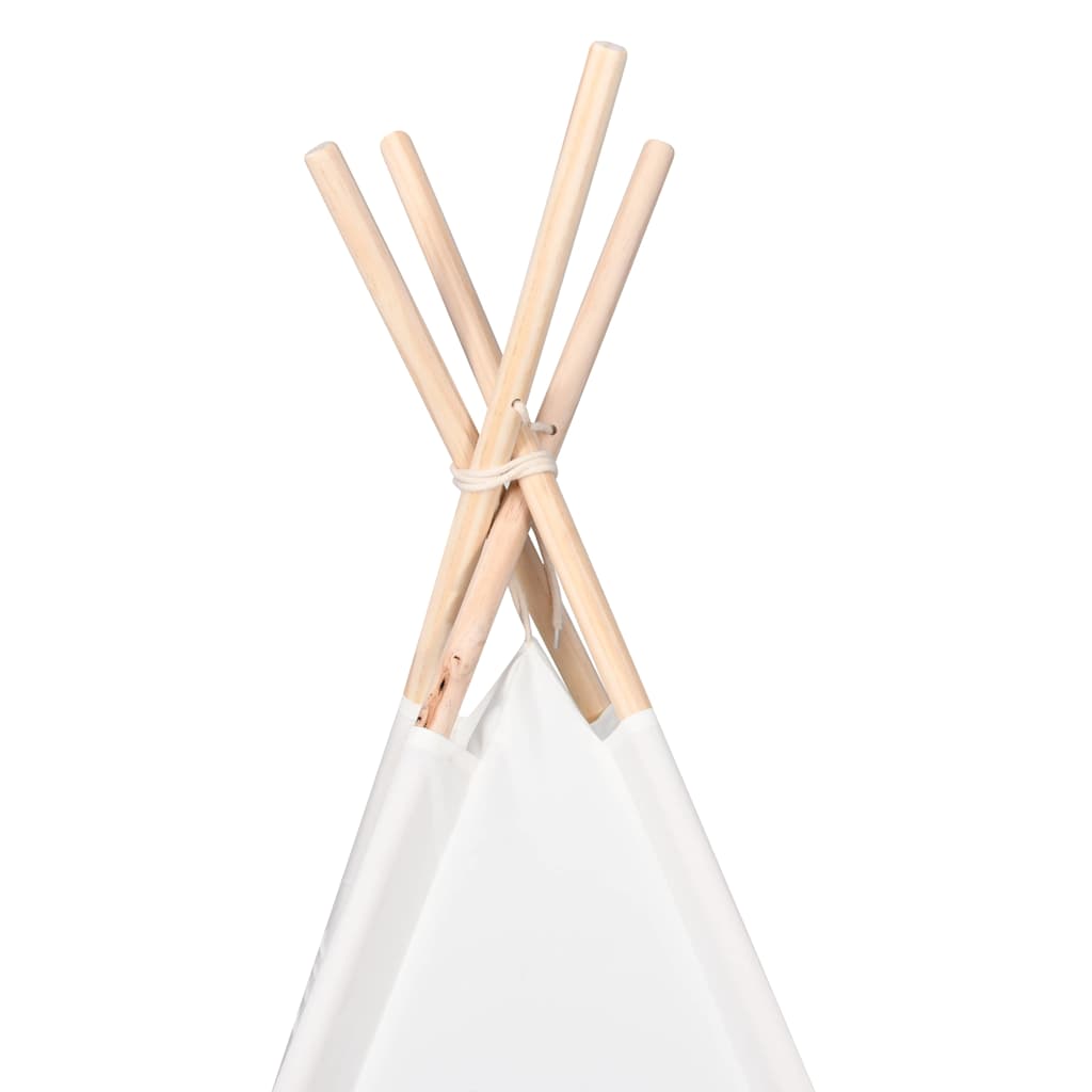 Teepee palapinė Balta 120 x 120 x 150 cm