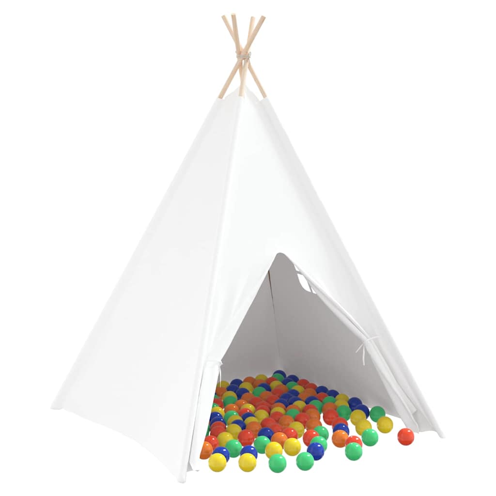 Teepee palapinė Balta 120 x 120 x 150 cm