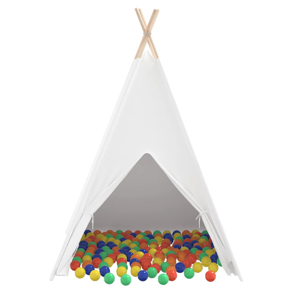 Teepee palapinė Balta 120 x 120 x 150 cm