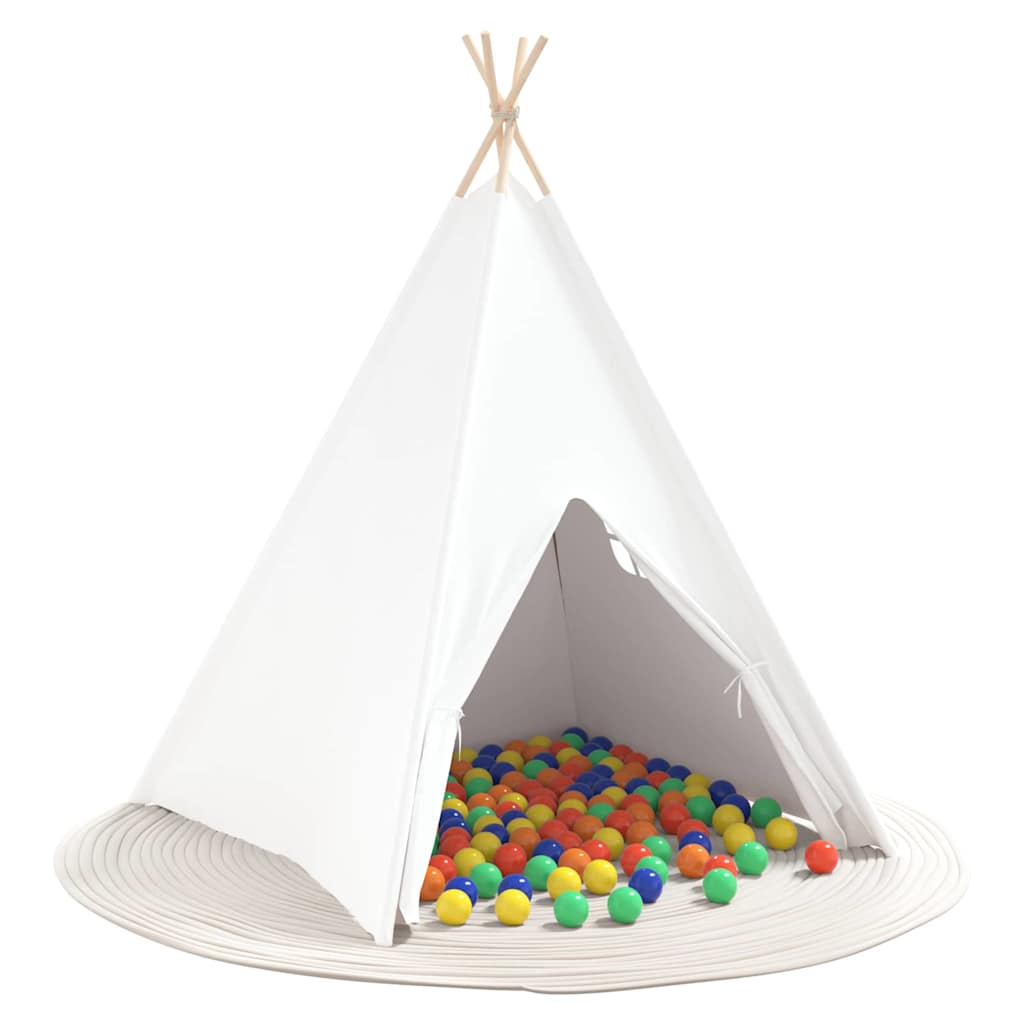 Teepee palapinė Balta 120 x 120 x 150 cm