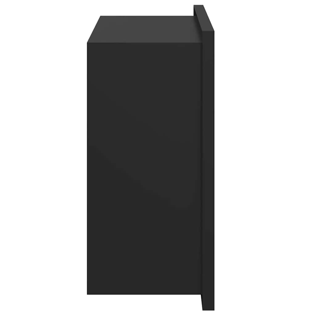 Dušo niša Juoda 30 x 20 x 9,5 cm Nerūdijantis Plienas