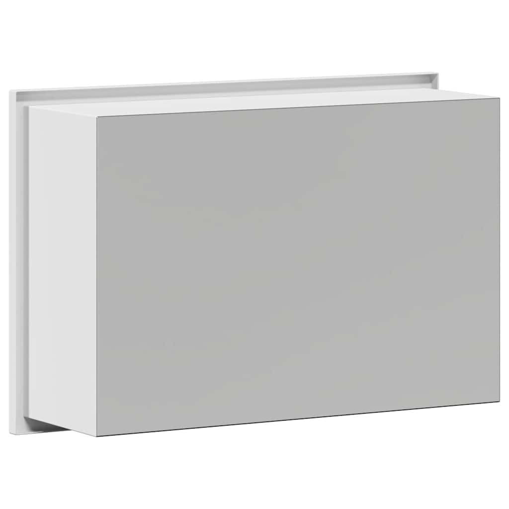 Dušo niša Balta 30 x 20 x 9,5 cm Nerūdijantis Plienas