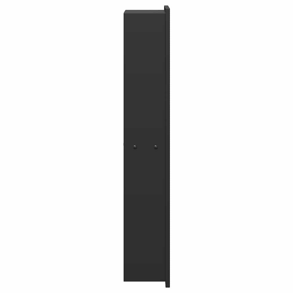 Dušo niša Juodas 60 x 20 x 9,5 cm Nerūdijantis Plienas