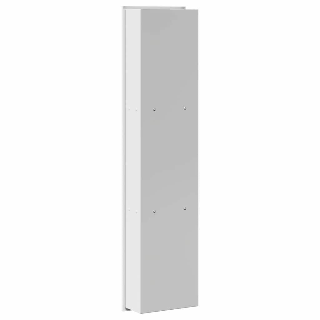 Dušo niša Baltas 90 x 20 x 9,5 cm Nerūdijantis Plienas
