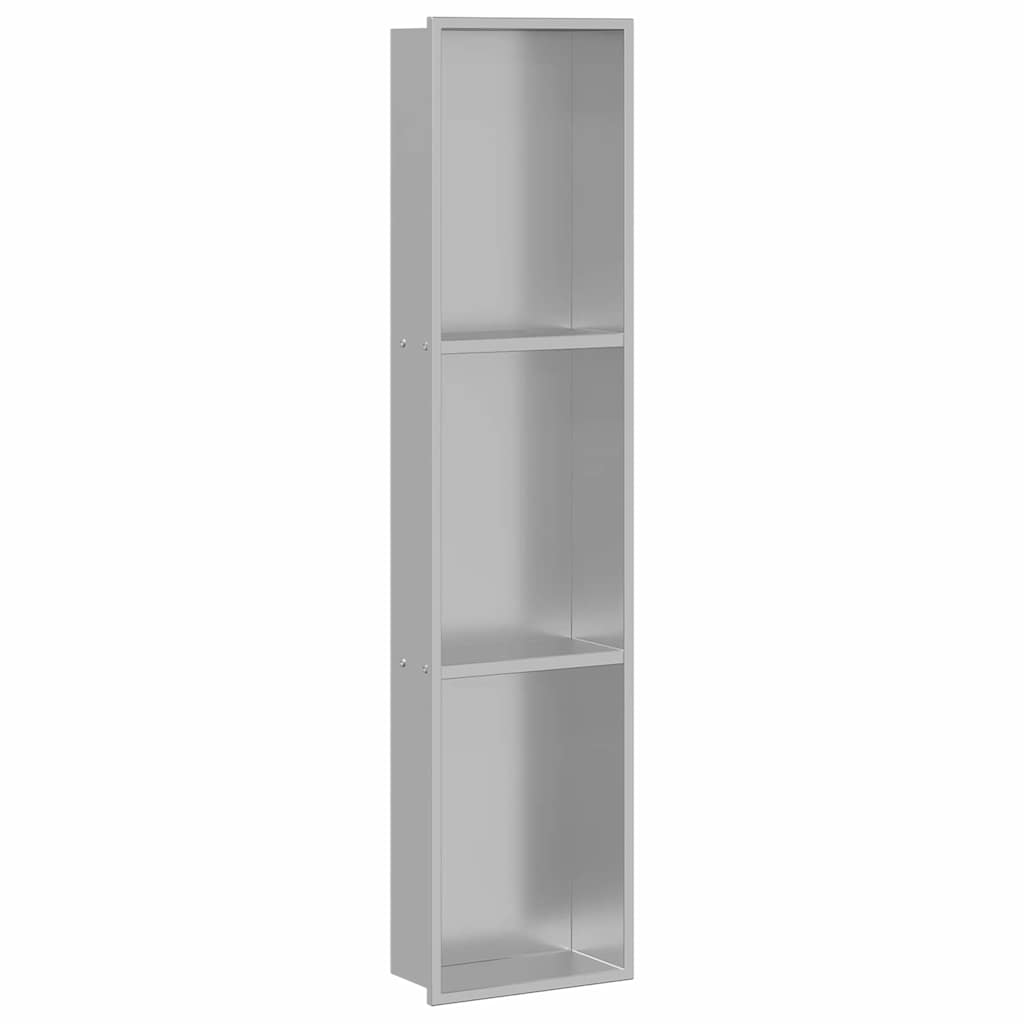 Dušo niša Sidabro 90 x 20 x 9,5 cm Nerūdijantis Plienas