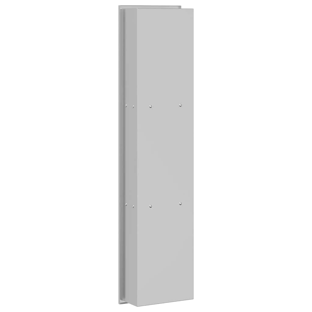 Dušo niša Sidabro 90 x 20 x 9,5 cm Nerūdijantis Plienas