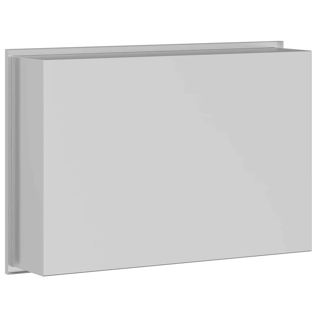 Dušas niša Sudraba 45 x 30 x 9,5 cm Nerūsējošais tērauds