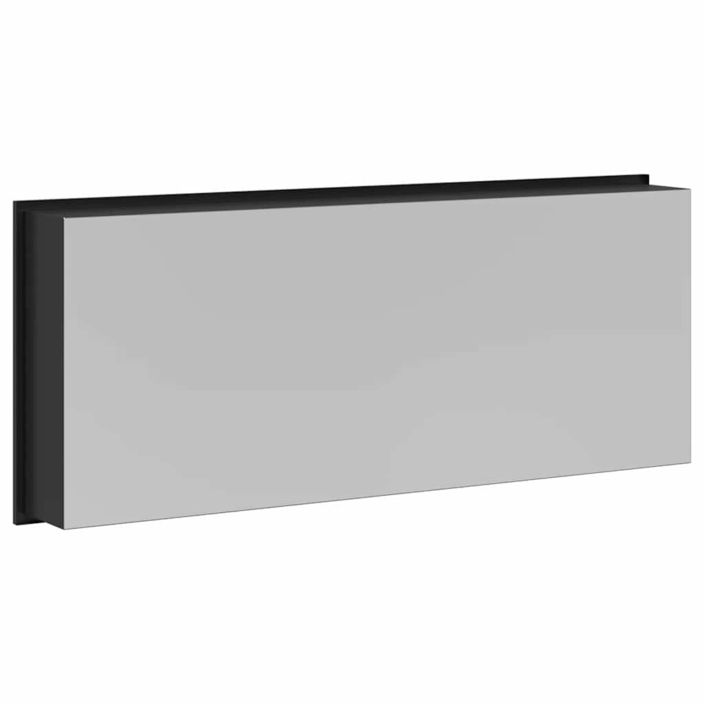 Dušo niša Juoda 75 x 30 x 9.5 cm Nerūdijantis Plienas