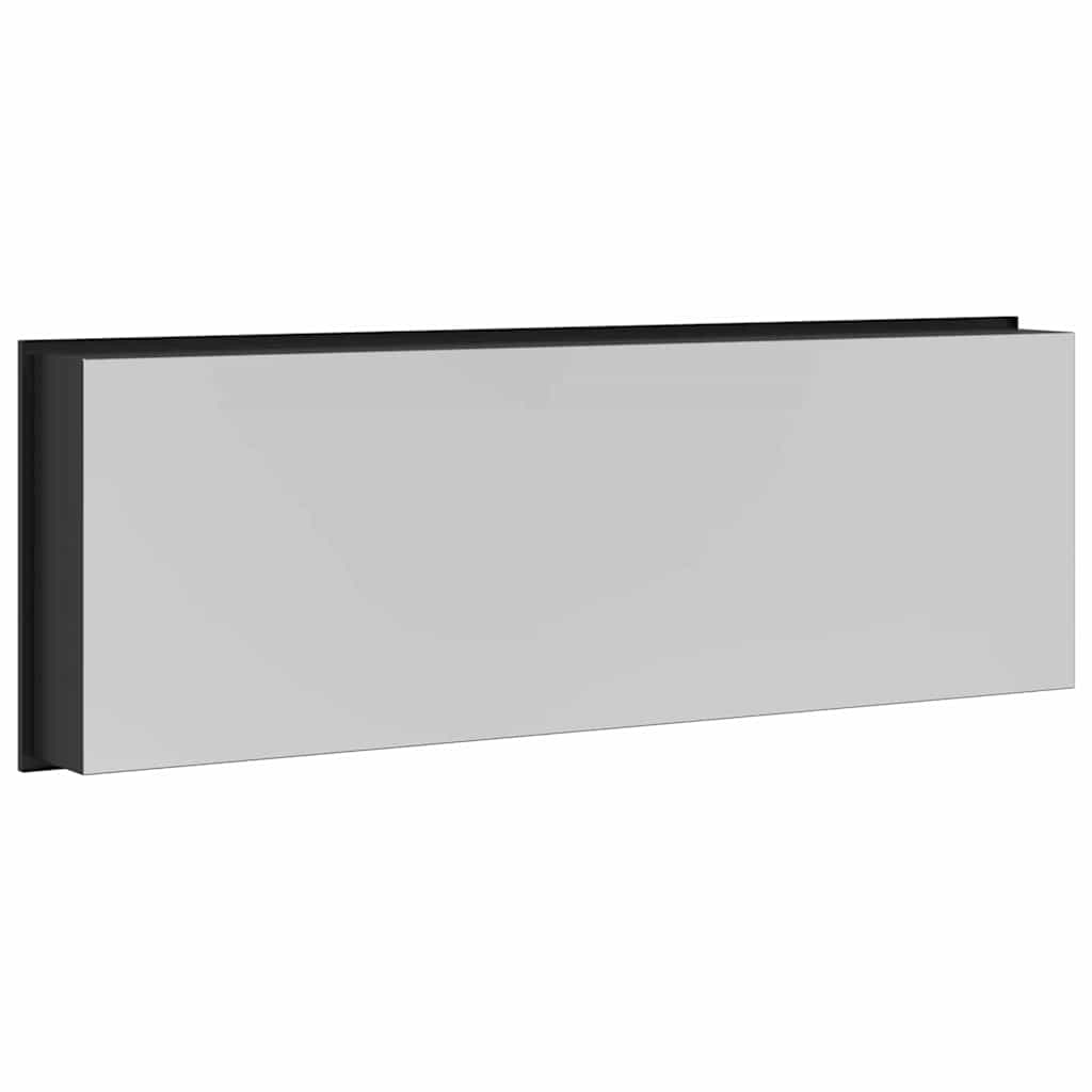 Dušo niša Juoda 90 x 30 x 9.5 cm Nerūdijantis Plienas