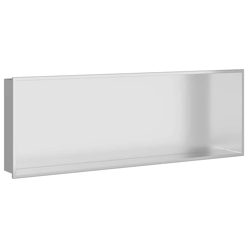 Dušo niša Sidabrinė 90 x 30 x 9,5 cm Nerūdijantis plienas