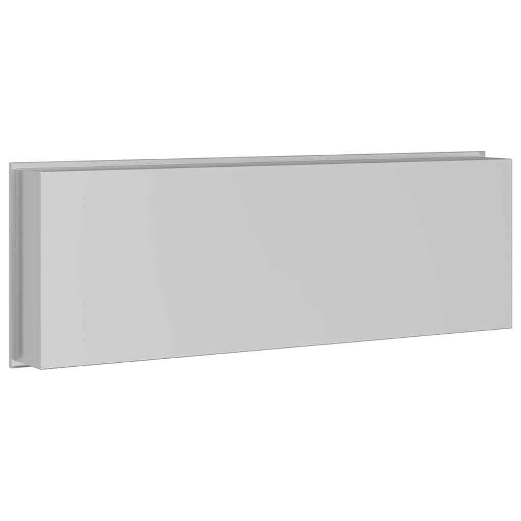 Dušo niša Sidabrinė 90 x 30 x 9,5 cm Nerūdijantis plienas