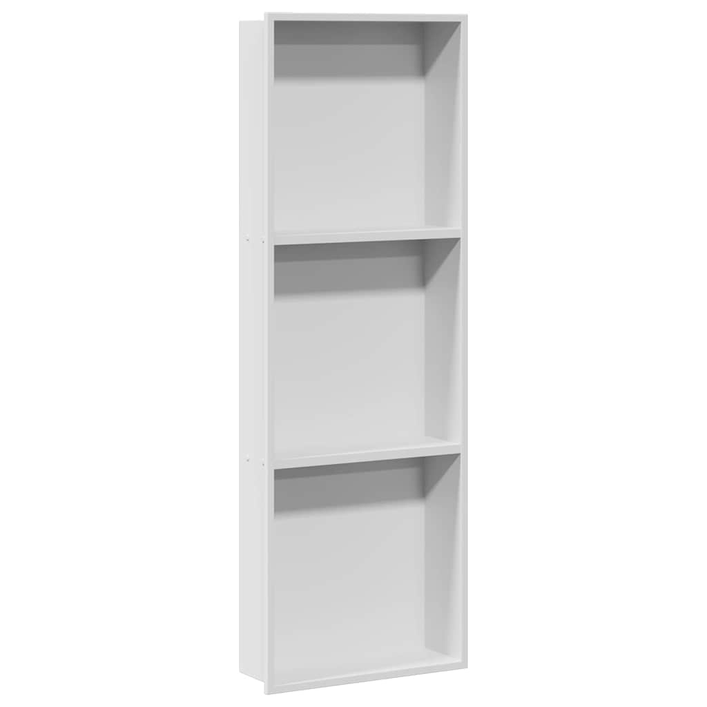Dušo niša Baltas 90 x 30 x 9,5 cm Nerūdijantis Plienas