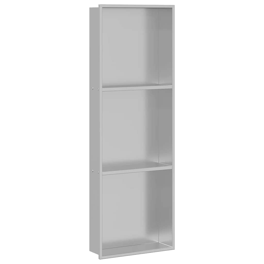 Dušo niša Sidabro 90 x 30 x 9,5 cm Nerūdijantis Plienas