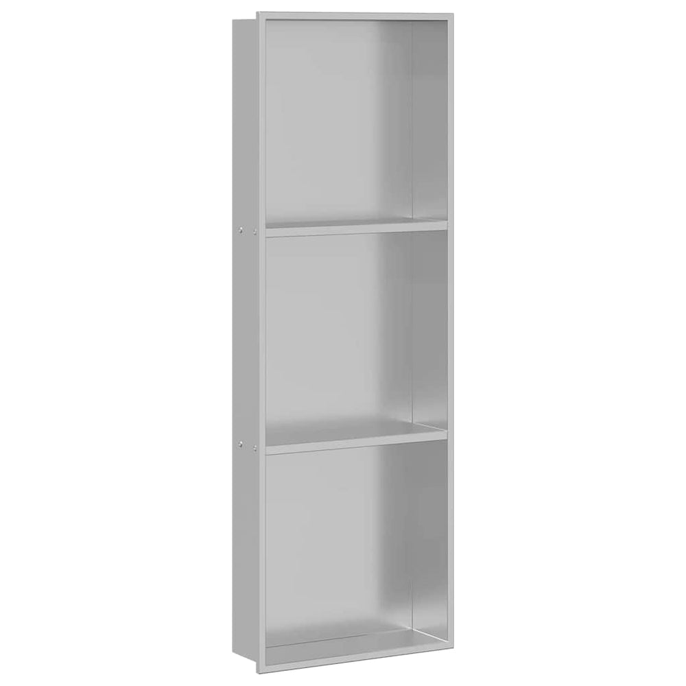 Dušo niša Sidabro 90 x 30 x 9,5 cm Nerūdijantis Plienas
