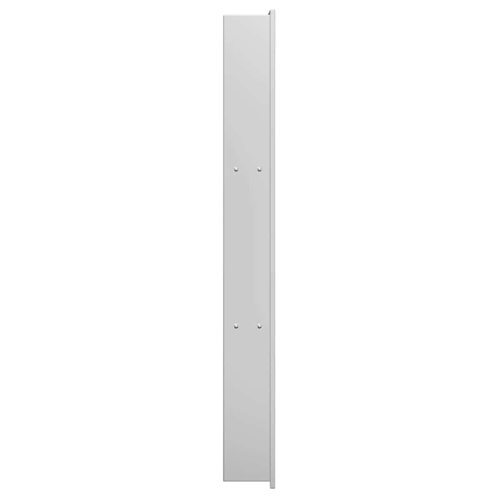 Dušo niša Sidabro 90 x 30 x 9,5 cm Nerūdijantis Plienas