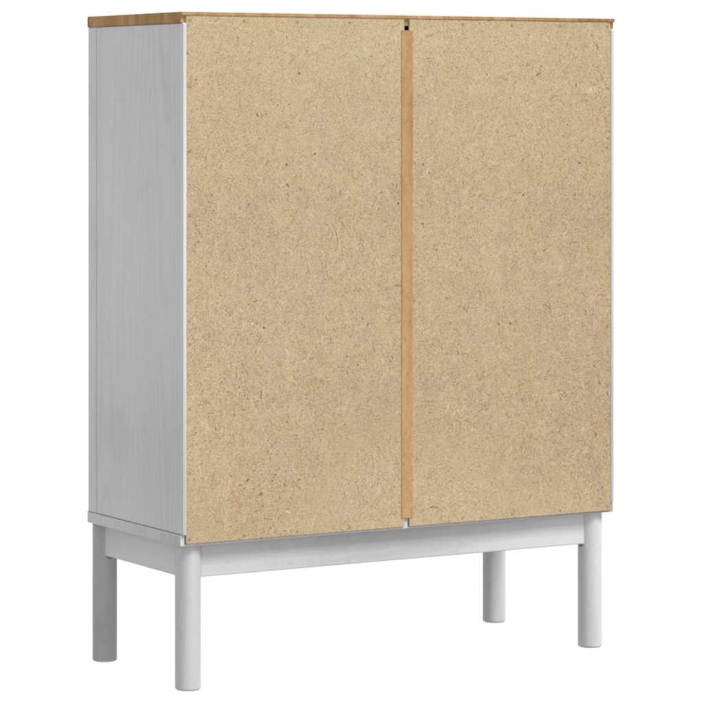 Kabalas FLORO Balta 70 x 30 x 70,5 cm Kietas pušies medis