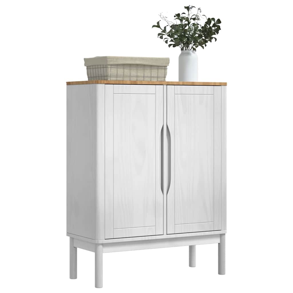Kabalas FLORO Balta 70 x 30 x 70,5 cm Kietas pušies medis