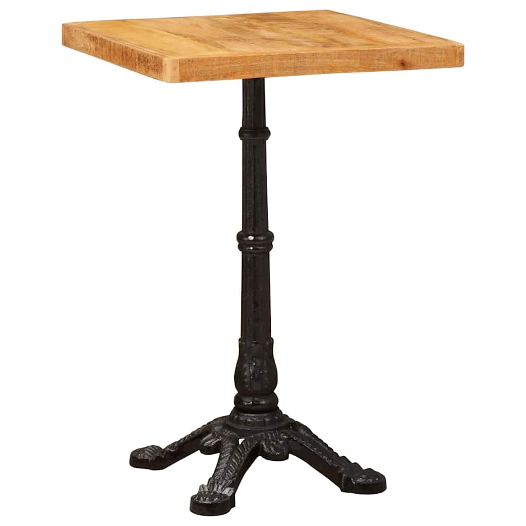 Bistro galds Brūns 50 x 50 x 76 cm masīva mango koks