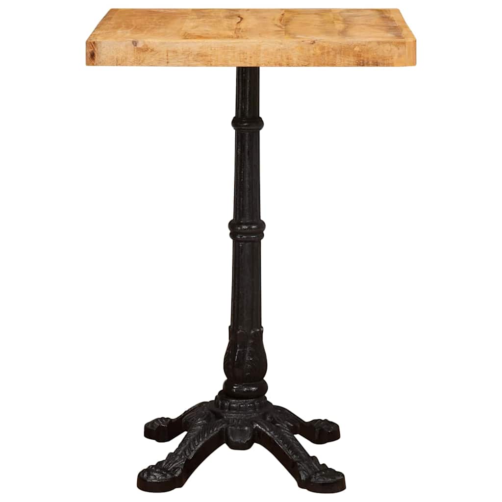 Bistro galds Brūns 50 x 50 x 76 cm masīva mango koks