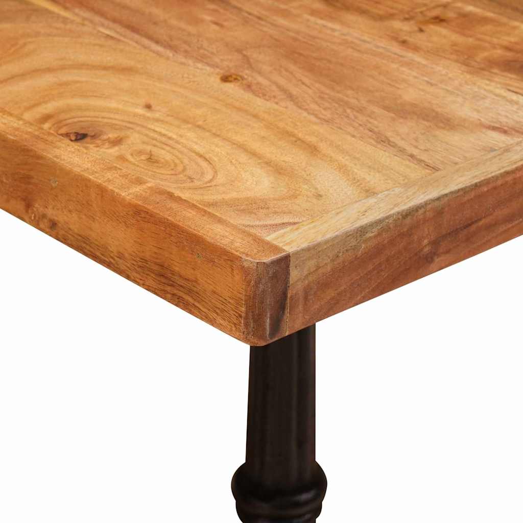 Bistro stalas Ruda 50 x 50 x 76 cm Kietos akacijos mediena