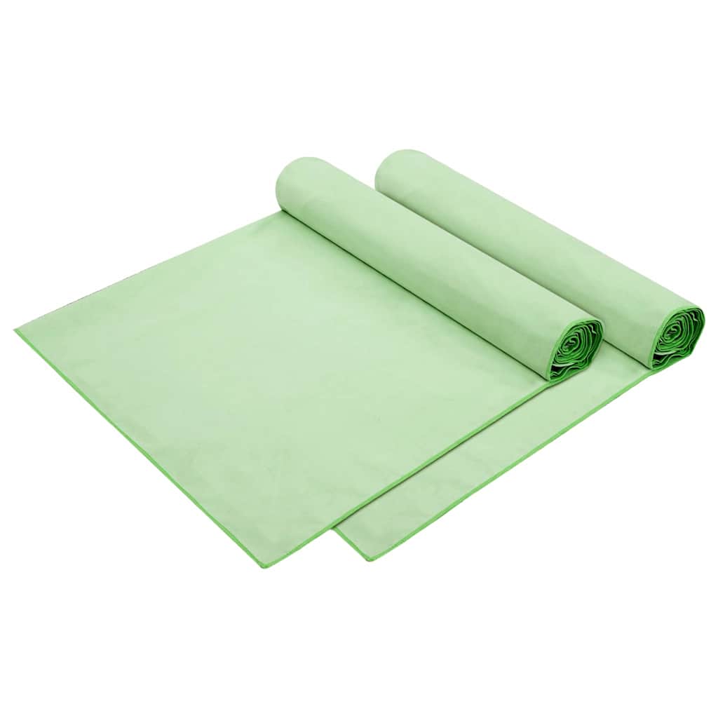 Gulinčio rankšluosčiai 2 pcs Žalia 210 x 75 cm