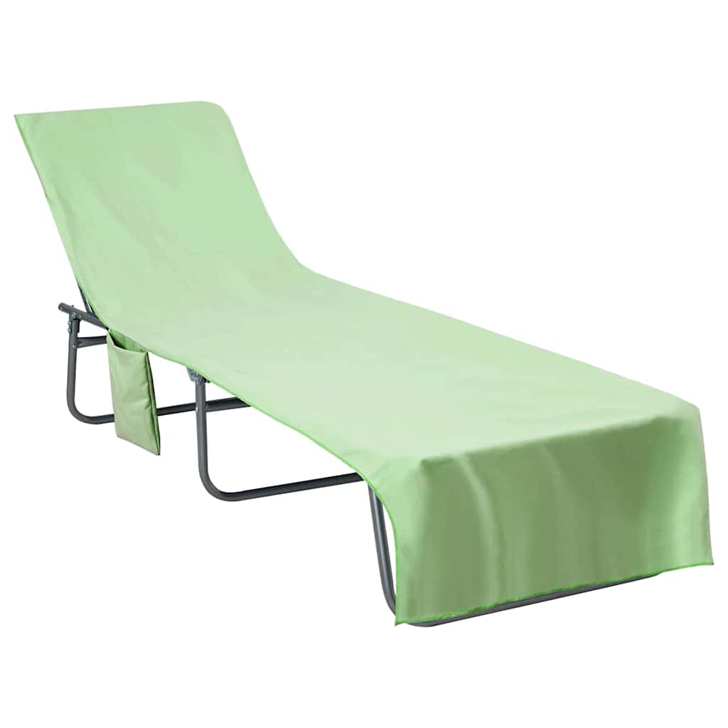 Gulinčio rankšluosčiai 2 pcs Žalia 210 x 75 cm