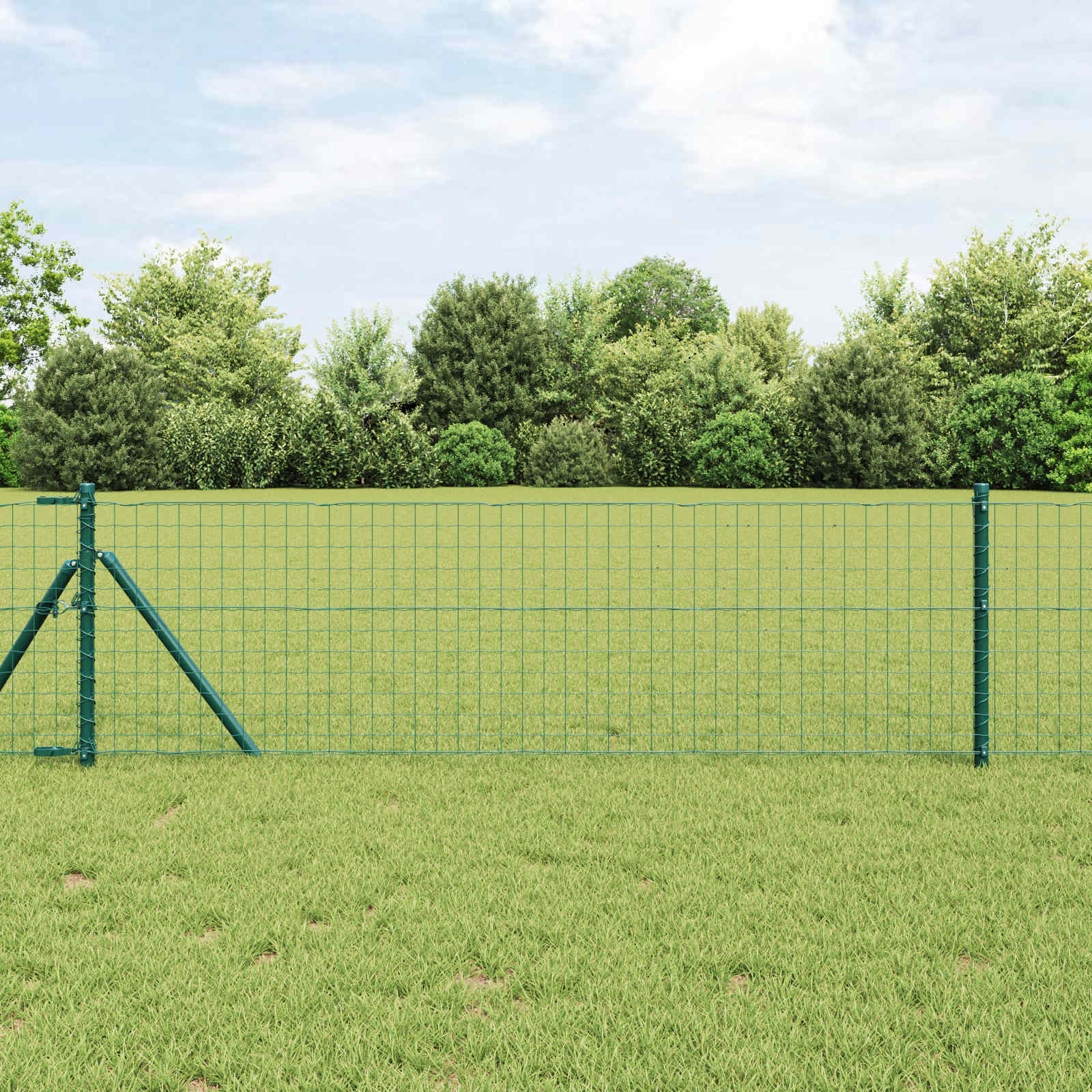 Tvorelės stulpas 12 pcs Žalia 70 cm