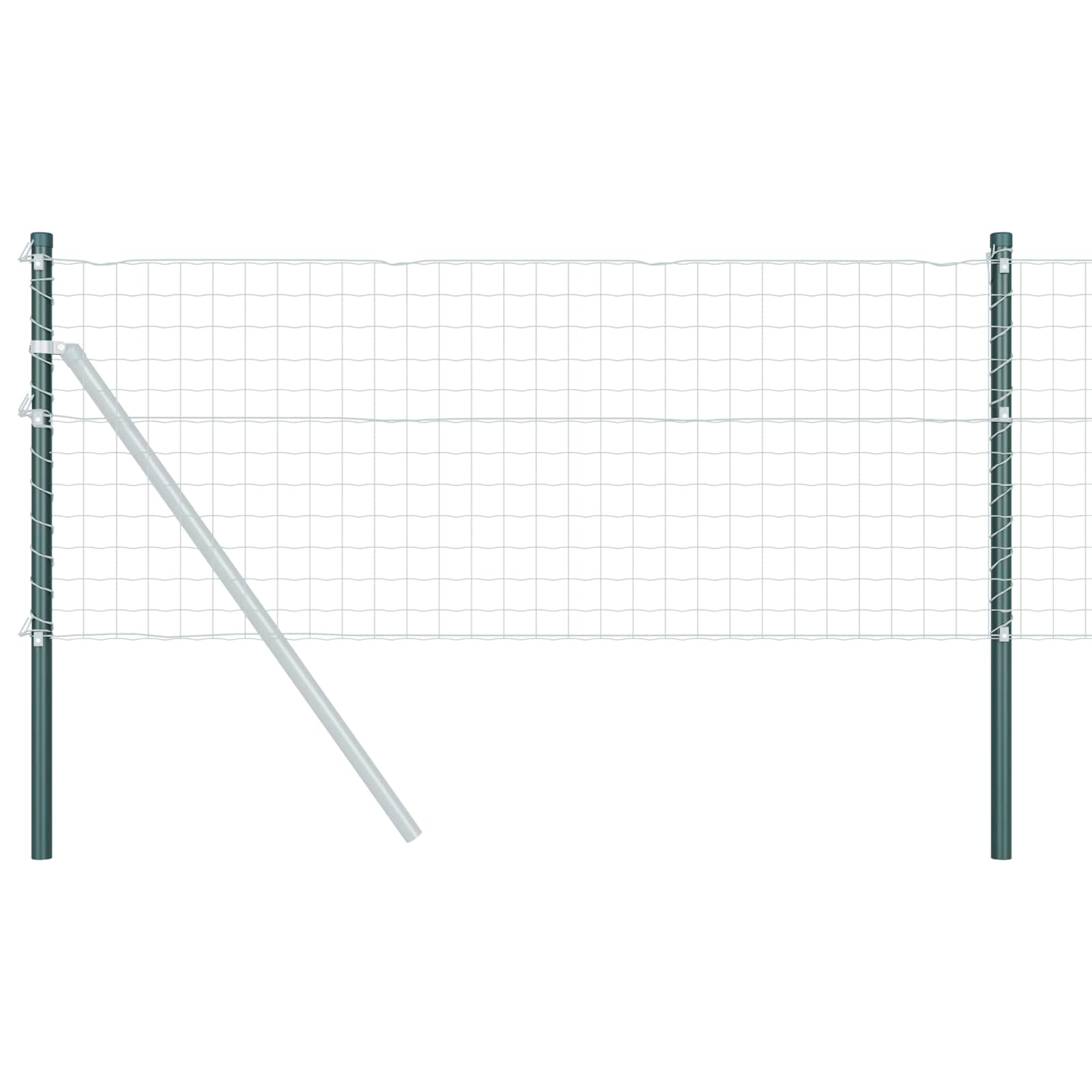 Tvorelės stulpas 12 pcs Žalia 70 cm