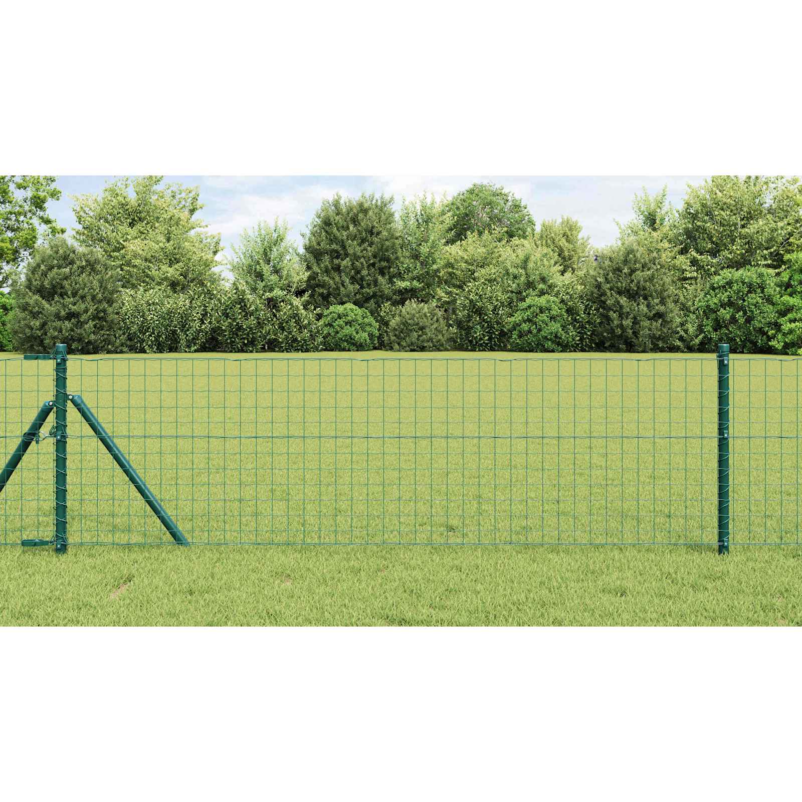 Tvorelės stulpas 12 pcs Žalia 80 cm