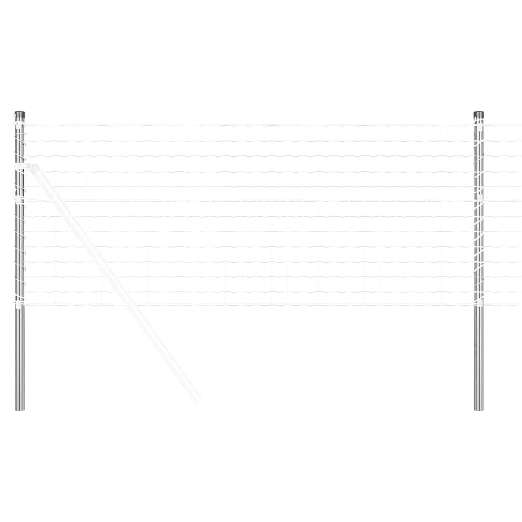 Tvorelės stulpas 12 pcs Sidabro 60 cm