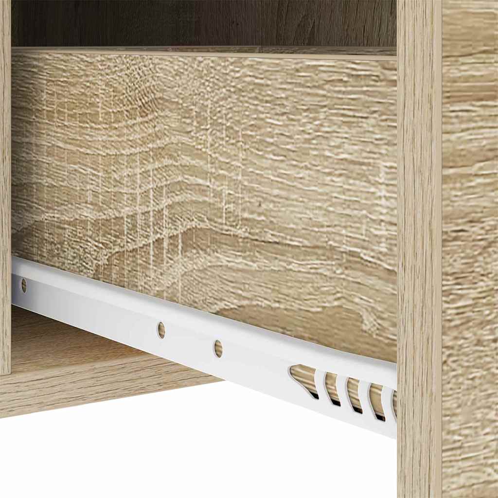 Bedside table with drawer Sonoma oak 30 x 48 x 61 cm