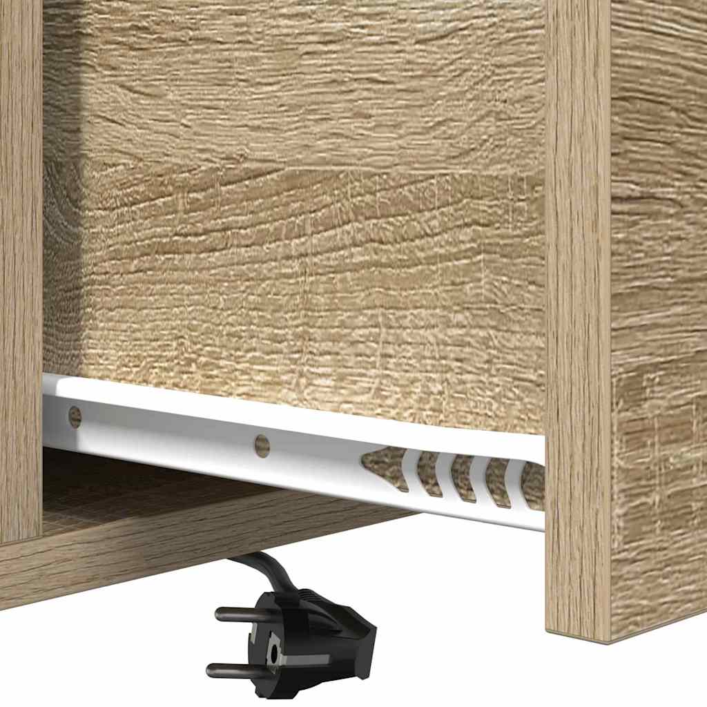 Šalia lovos spintelė 2 pcs Sonoma ąžuolas 42 x 41 x 56 cm
