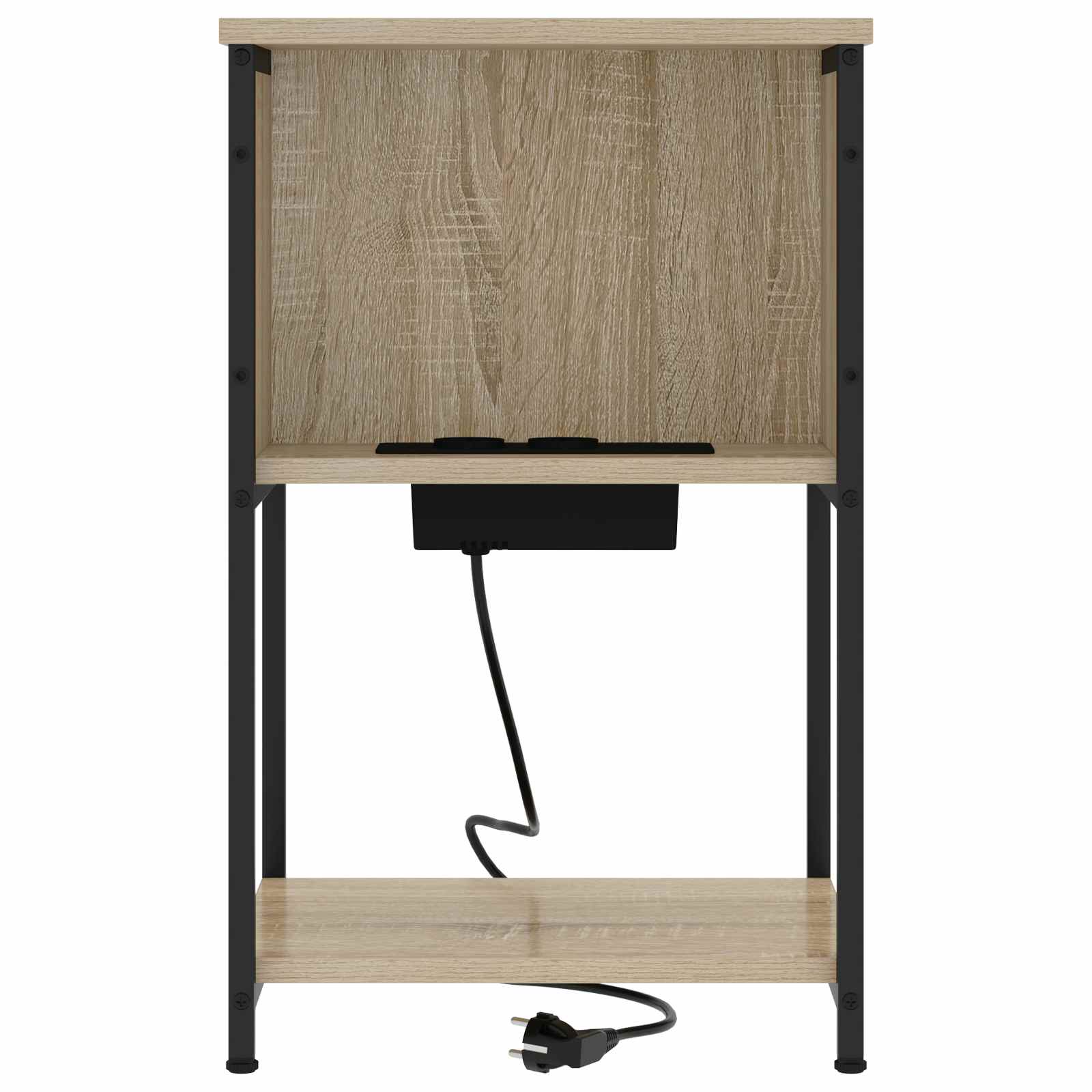 Šalia lovos spintelė 2 pcs Sonoma ąžuolas 38 x 31 x 61 cm