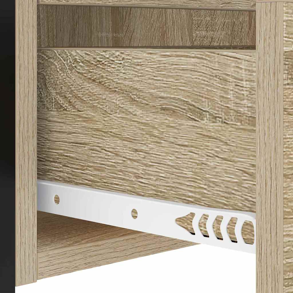 Šalia lovos spintelė 2 pcs Sonoma ąžuolas 40 x 31 x 60 cm