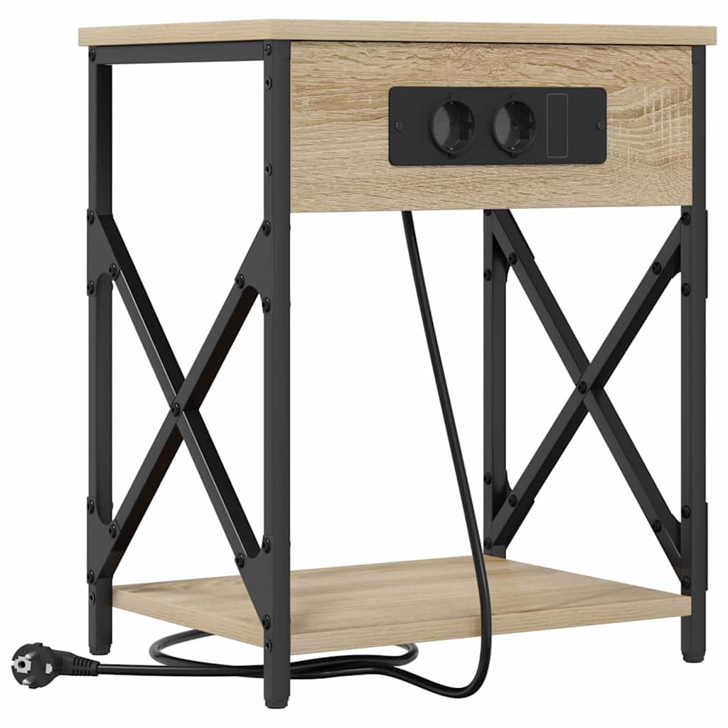 Bedside cabinet Sonoma oak 41 x 31 x 51 cm