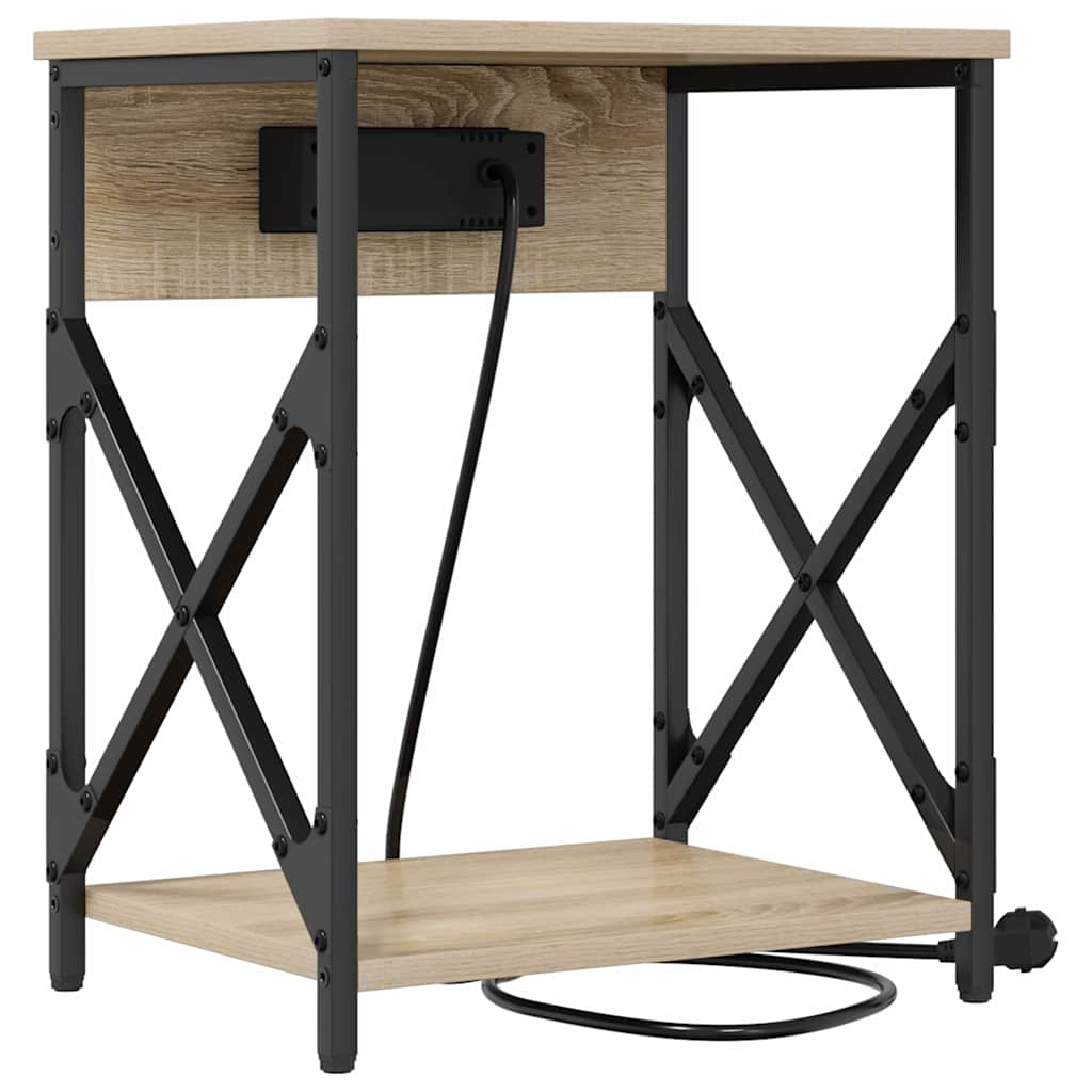 Bedside cabinet Sonoma oak 41 x 31 x 51 cm