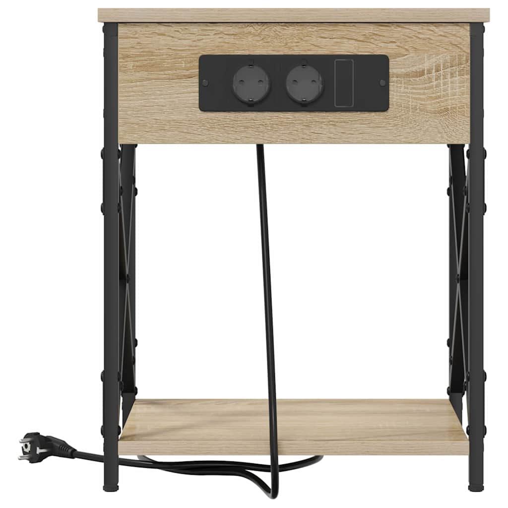 Bedside cabinet Sonoma oak 41 x 31 x 51 cm