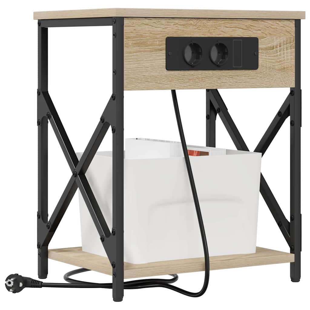 Bedside cabinet Sonoma oak 41 x 31 x 51 cm